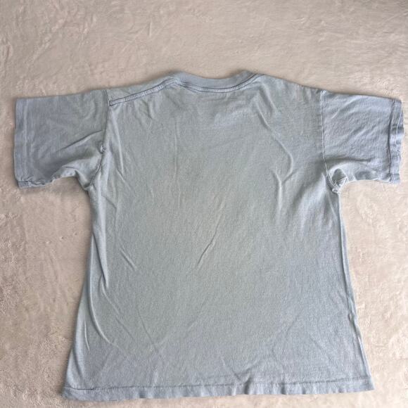 Leatherstocking Conjurers Vintage single stitch T-shirt size small/medium Blue - Picture 2 of 8
